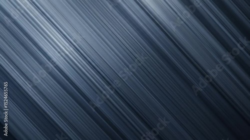 Abstract Motion: Dark Blue Diagonal Lines with Subtle Light Play and Gradient Shift