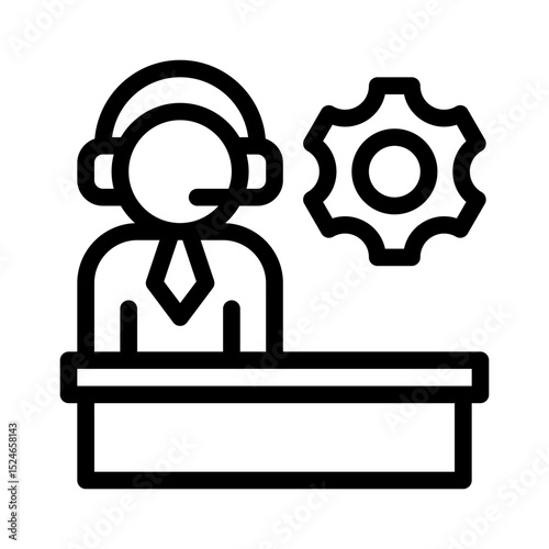 technical support line icon