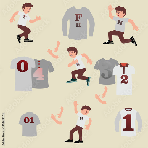set of business people icons