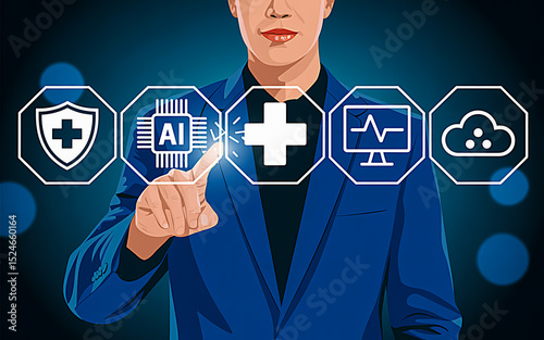 AI-Driven Healthcare Revolutionizing Medicine with Virtual Interfaces and Intelligent Technology