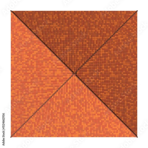 3D illustration of building component
