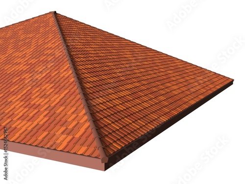 3D illustration of building component