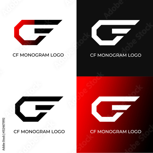 CF MONOGRAM LOGO .eps