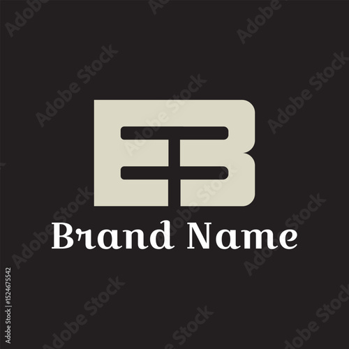 Business logo design templates and vectors offer diverse concepts, symbols, and icons for companies seeking effective web and print illustrations. EB Letter Logo.