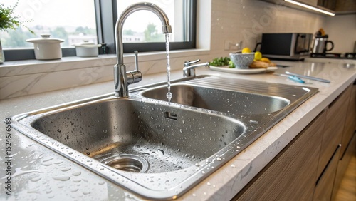 modern kitchen sink