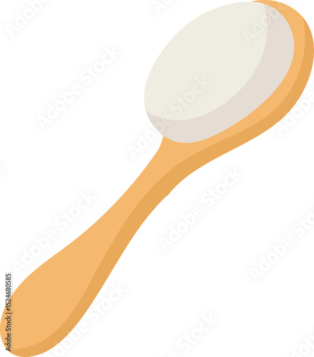  Facial cleanser illustration.