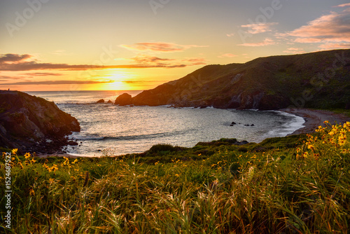 Canvastavla Sunset at Little Harbor, Catalina Island, California