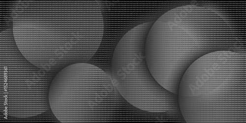 Grunge wavy sand grain background. Stippling curved gradient wave texture. Gritty noise dotwork wallpaper. Black dots, speckles, particles or granules. Vector abstract fluid grit backdrop overlay