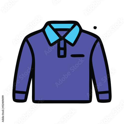 Laundry business, corporate clothing icon for marketing cleaning and clothing needs, suitable for websites, advertisements, brochures and promotional materials.