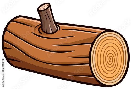 Simple Log Illustration