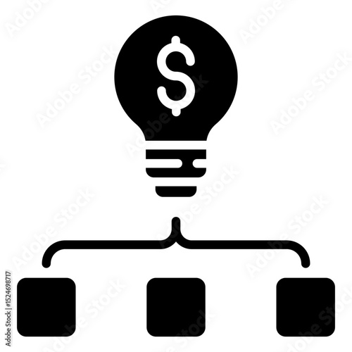 Budget Ideas Icon For Design Elements