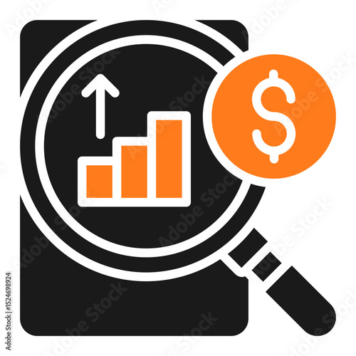 Wealth Review Icon For Design Elements