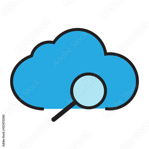 cloud search icon