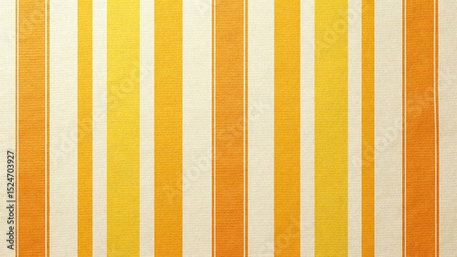 Sunny summer stripe pattern warm tones classic design clean lines seamless repeat vibrant yellow orange beige textile fabric photorealistic