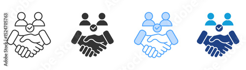 Onboarding Icon Set Multiple Style Collection