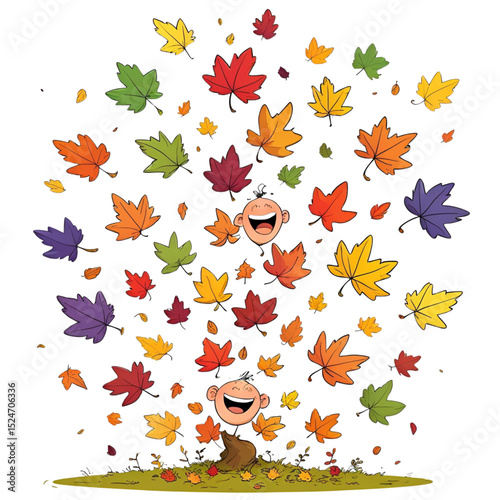 autumn leaves background