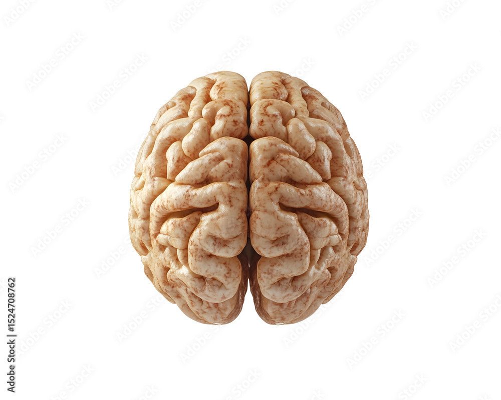 Obraz premium brain isolated png