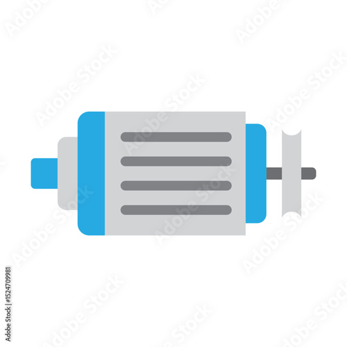 Alternator Vector Flat Icon Design