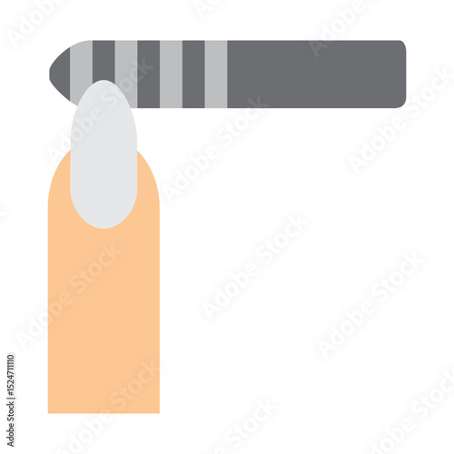 Manicurist Vector Flat Icon Design