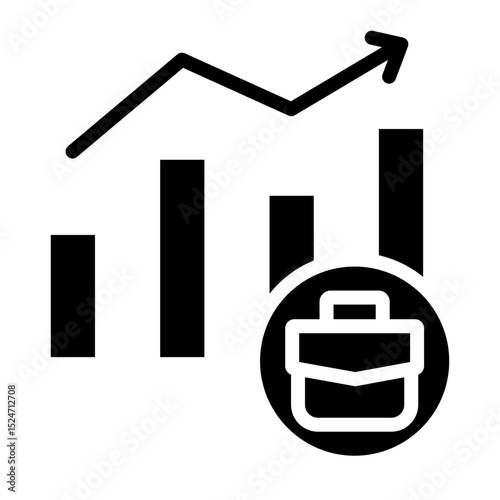Rate Vector Glyph Icon Design