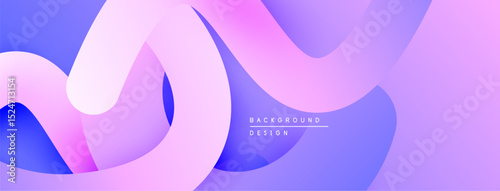 Abstract fluid shapes, pastel colors blend. Modern design, smooth gradients create dynamic composition. Background suitable for various projects.