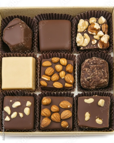 assorted nutty fudge