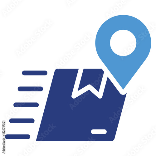 Logistics Route Icon