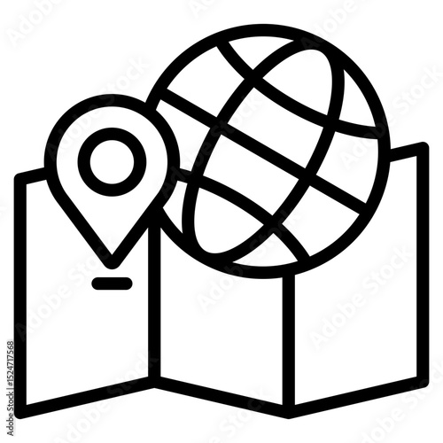 World Map Icon