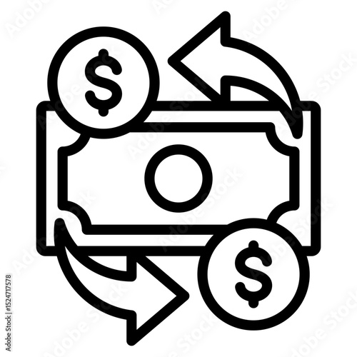 Currency Exchange Icon