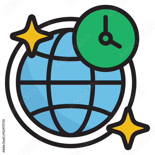 World Clock Icon