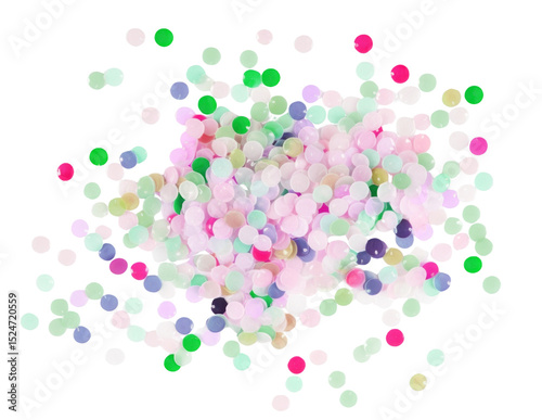 PNG Confetti colorful decoration