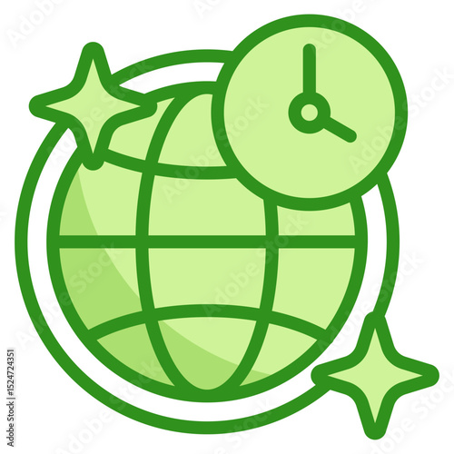 World Clock Icon