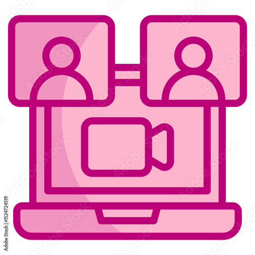 Online Meeting Icon