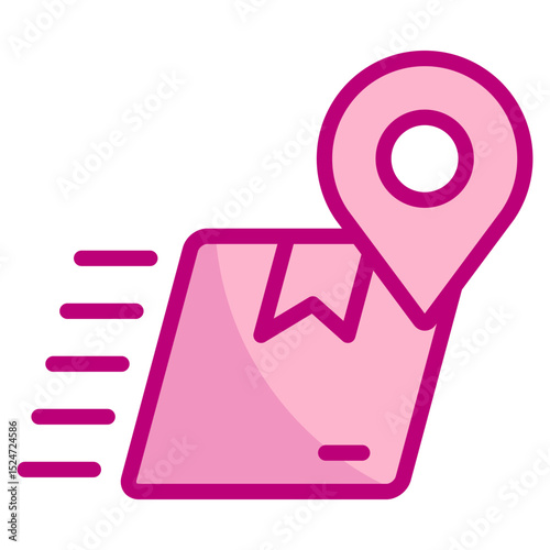 Logistics Route Icon