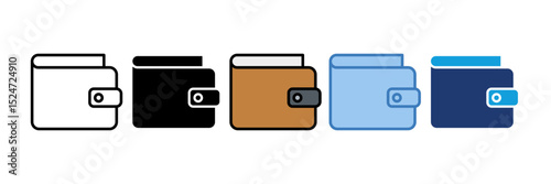 Wallet Icon Element For Design