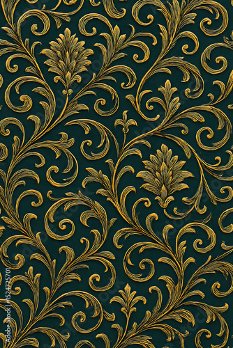 seamless pattern with floral elements