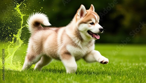 Mountain Pup's Majestic Stride