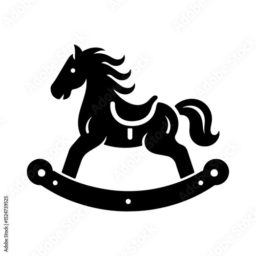 rocking horse silhouette
