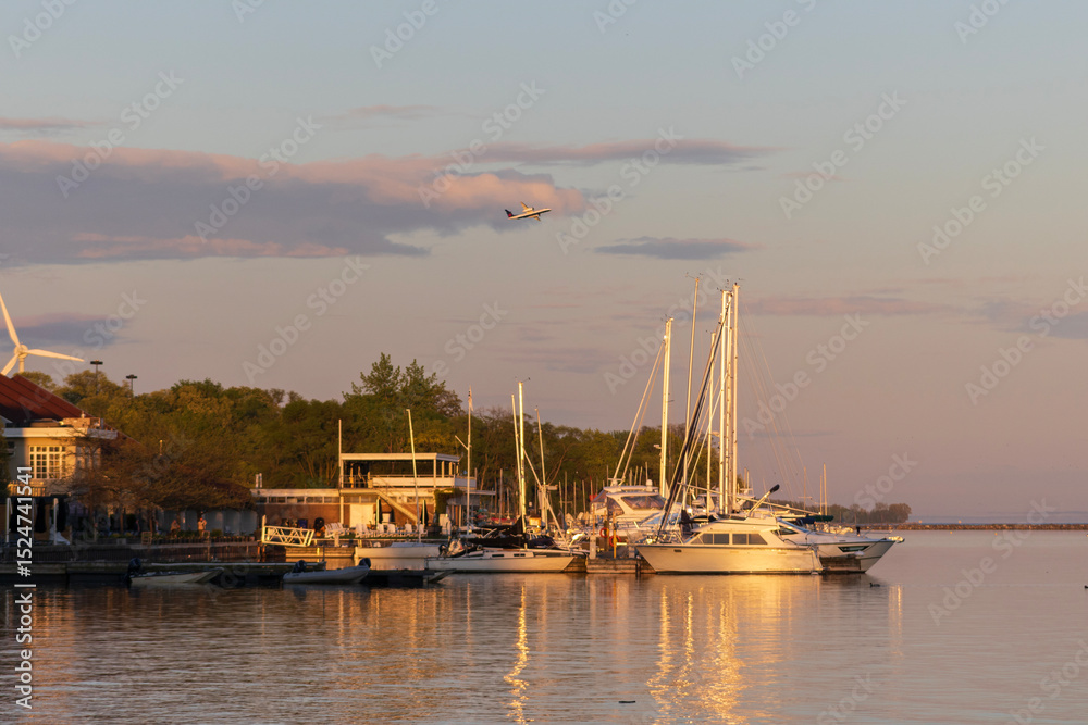 Fototapeta premium Sunset in Toronto