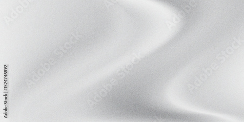 Silver grey white classic iron paper , Noise intensive Holographic blend blurred smooth transitions tone empty presentation design.