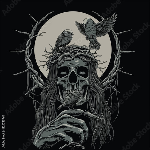 scary halloween zombie