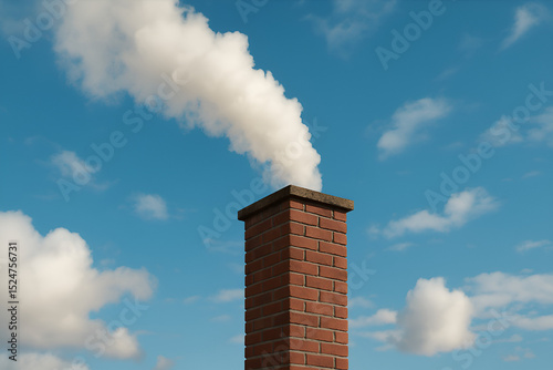 smoke from chimney