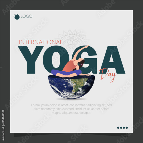 International Yoga Day, celebrated on June 21st, promotes the physical, mental, and spiritual benefits of practicing yoga for overall well-being and harmony.
