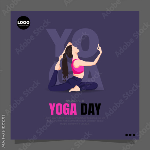 International Yoga Day, celebrated on June 21st, promotes the physical, mental, and spiritual benefits of practicing yoga for overall well-being and harmony.
