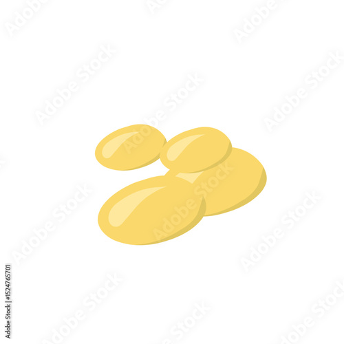flea egg vector