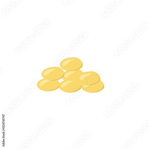 flea egg vector