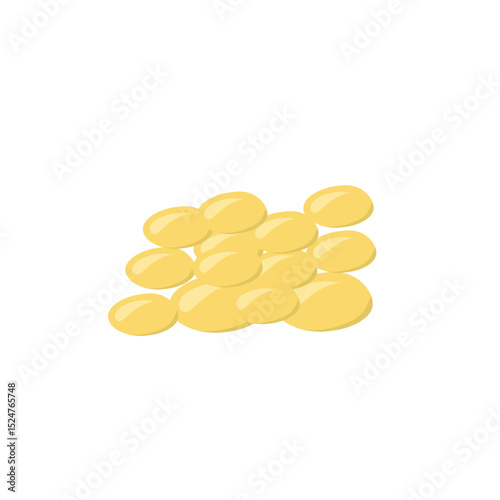flea egg vector