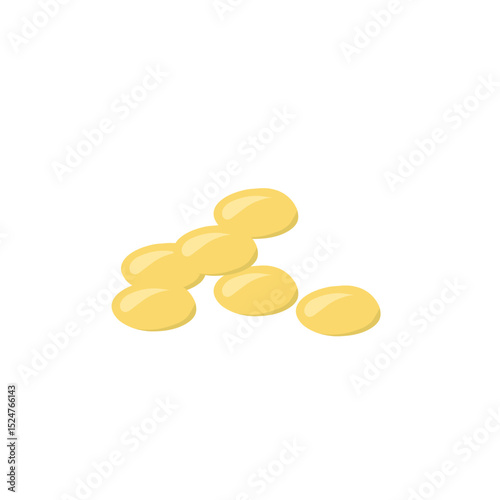 flea egg vector