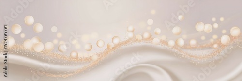 Dreamy Abstract Cream Background with Soft Blurry Festival Lights and Outdoor Celebration Bokeh, Perfect for Festive Invitations, Event Posters, or Seasonal Digital Art (7)