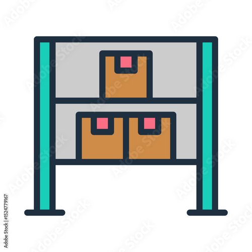 Storage Shelf Icon